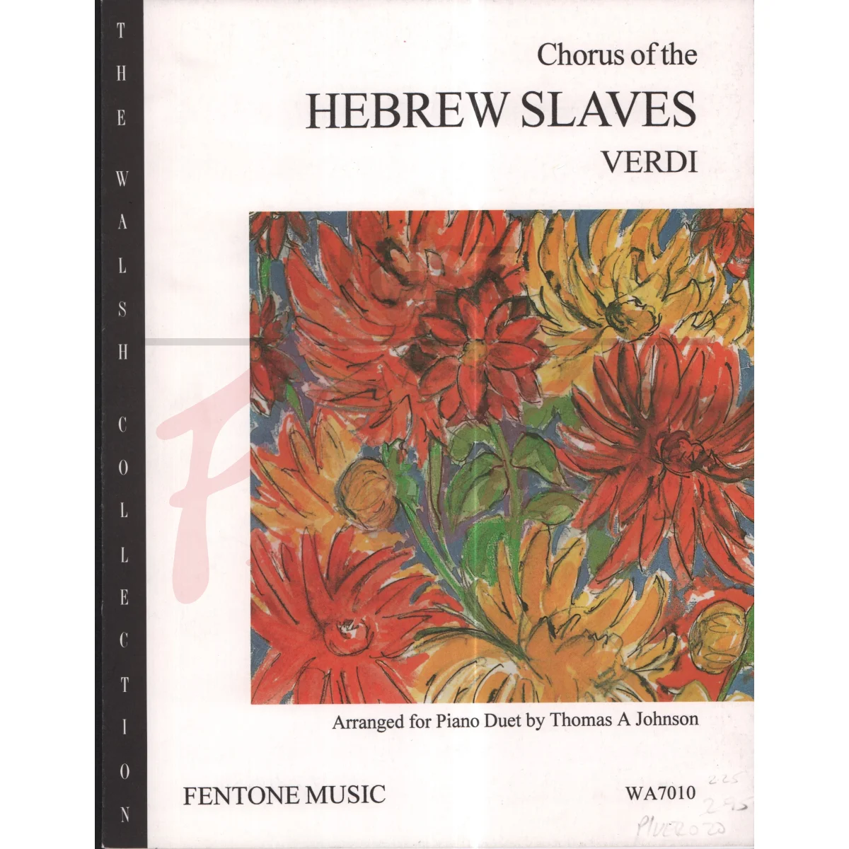 Chorus of the Hebrew Slaves for Piano Duet