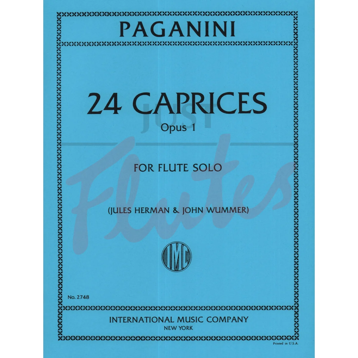 24 Caprices for Solo Flute