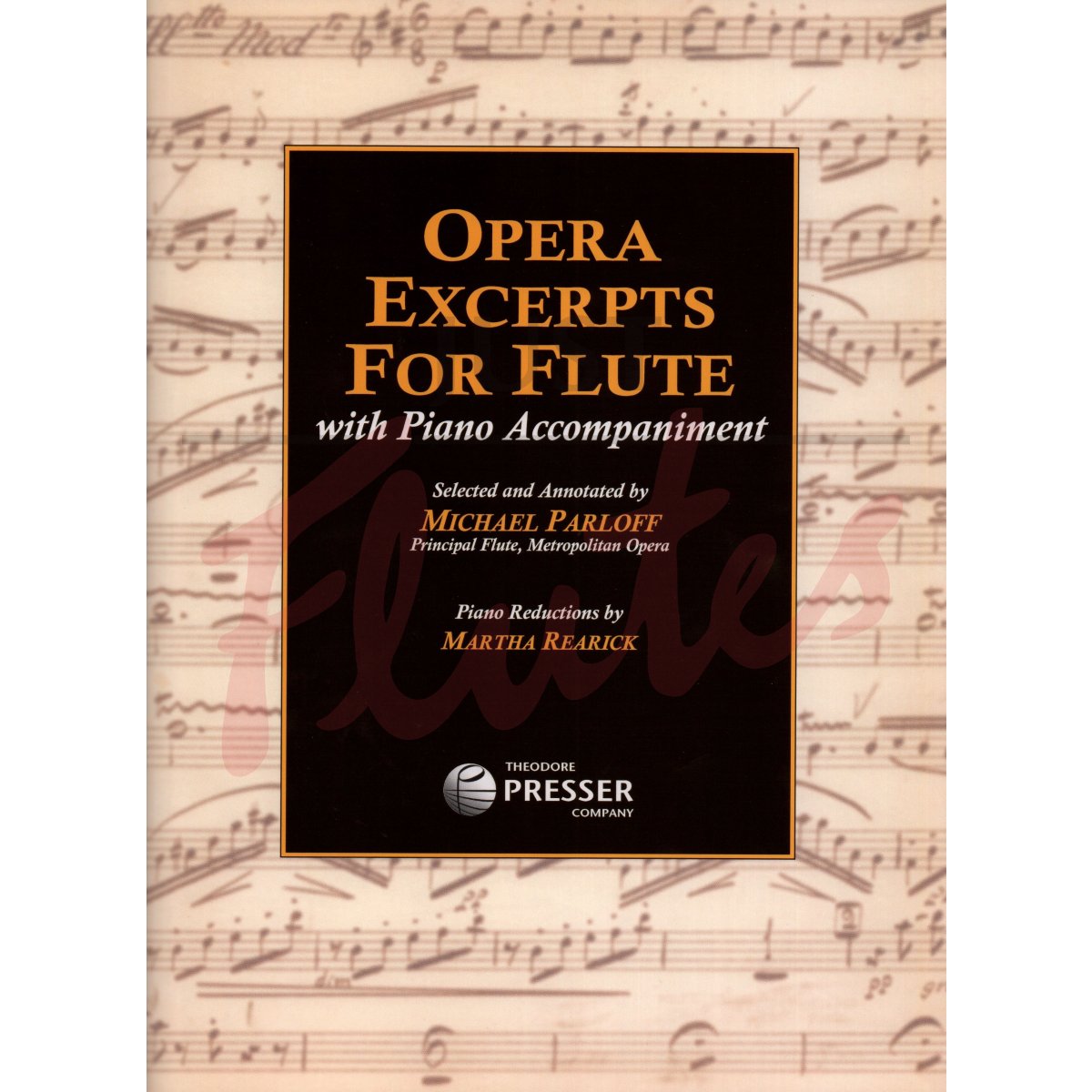 Opera Excerpts for Flute with Piano Accompaniment