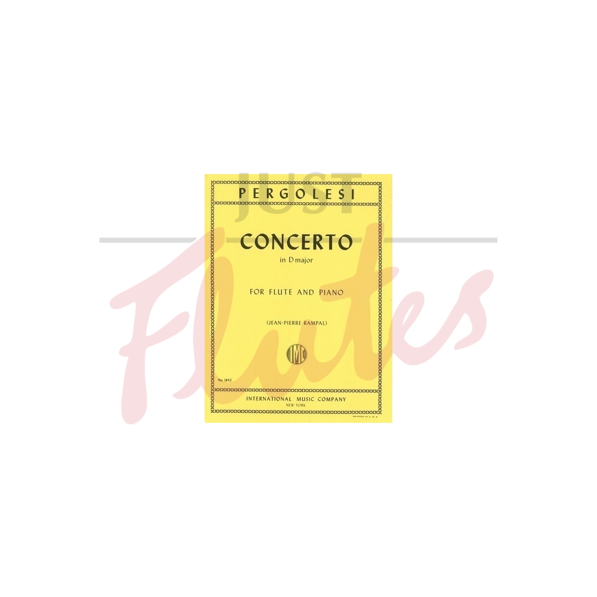 Concerto in D major for Flute and Piano