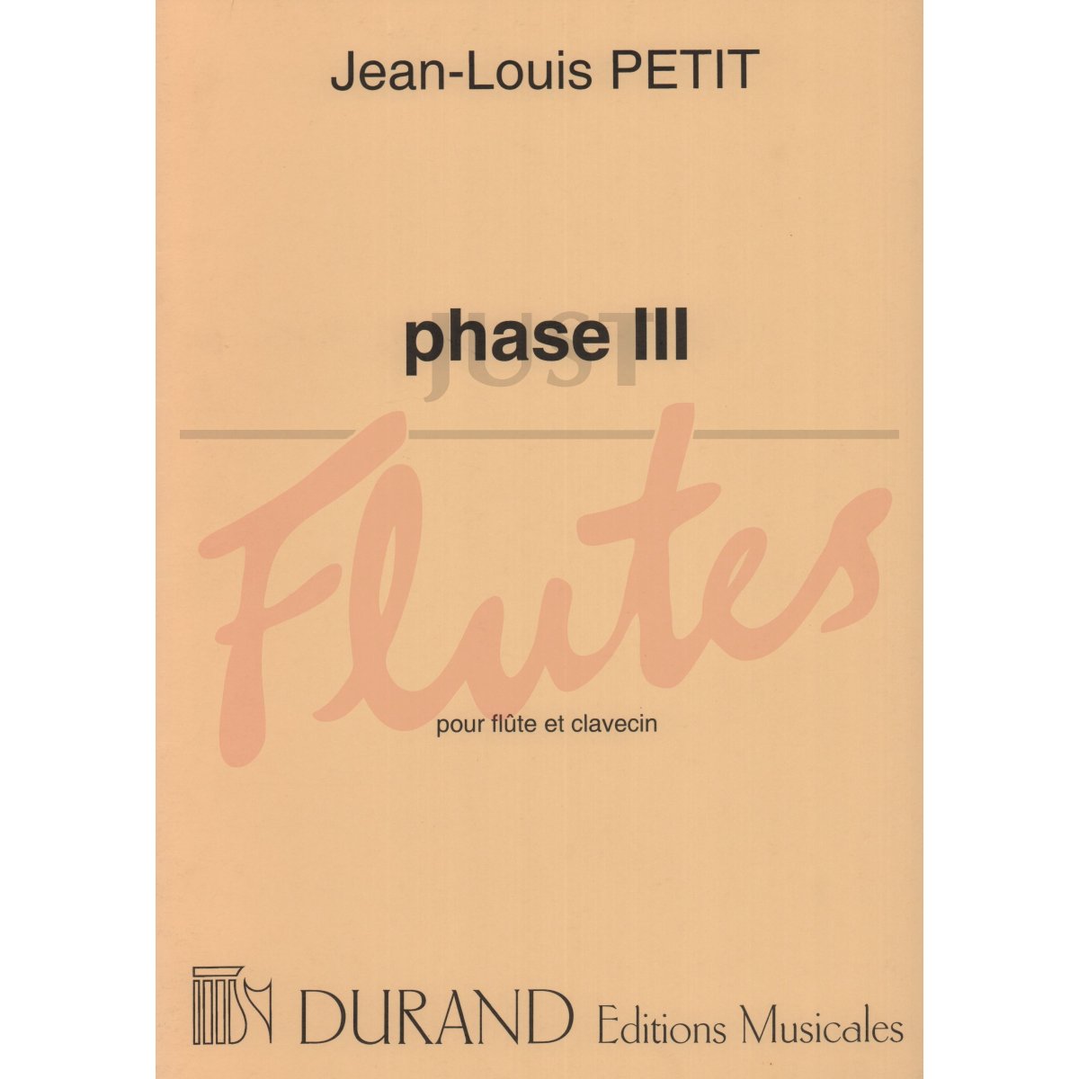 Phase III for Flute and Piano