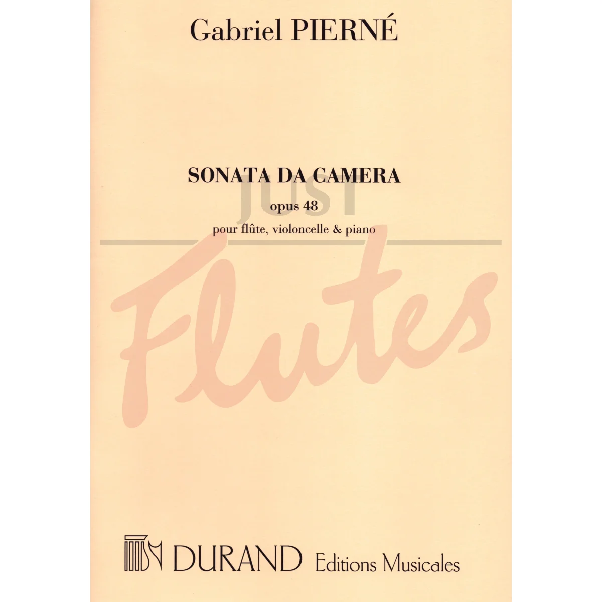 Sonata da Camera for Flute, Cello and Piano