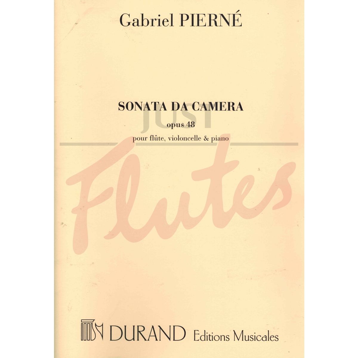 Sonata da Camera for Flute, Cello &amp; Piano