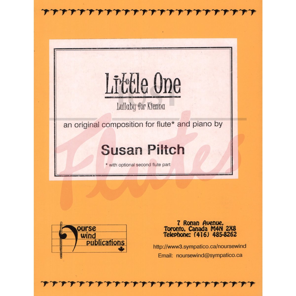 Little One: Lullaby for Kienna for Flute and Piano 