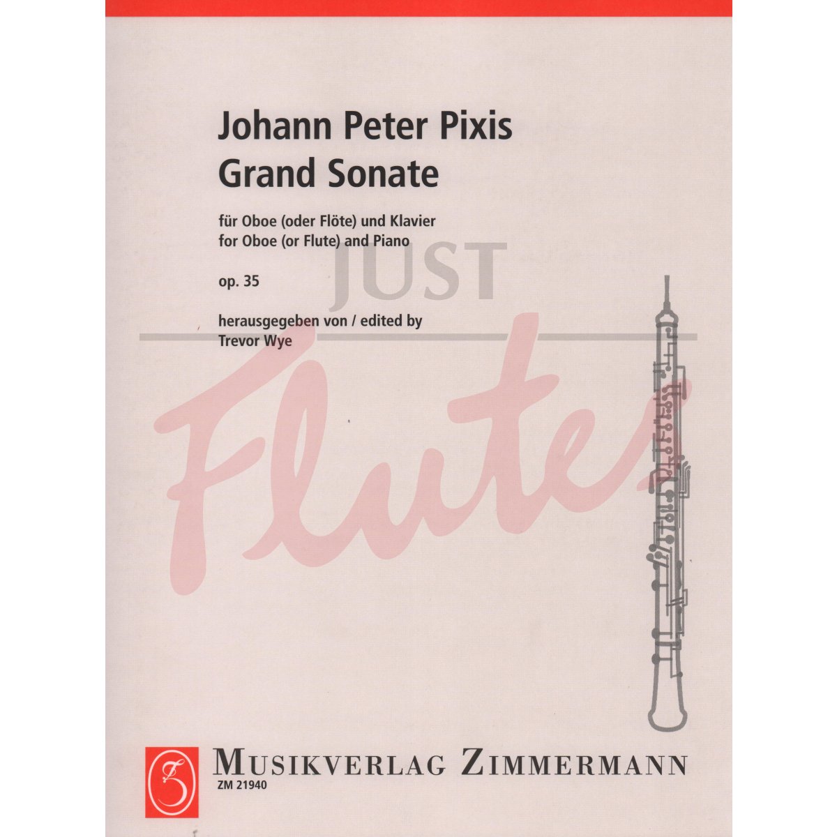 Grand Sonata for Oboe (or Flute) and Piano