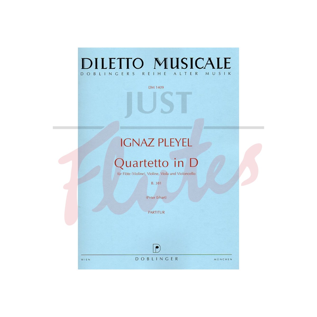 Quartet in D Major for Flute, Violin, Viola &amp; Cello