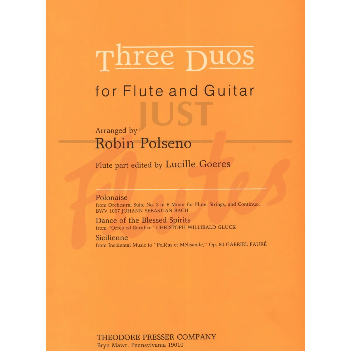 Three Duos for Flute and Guitar