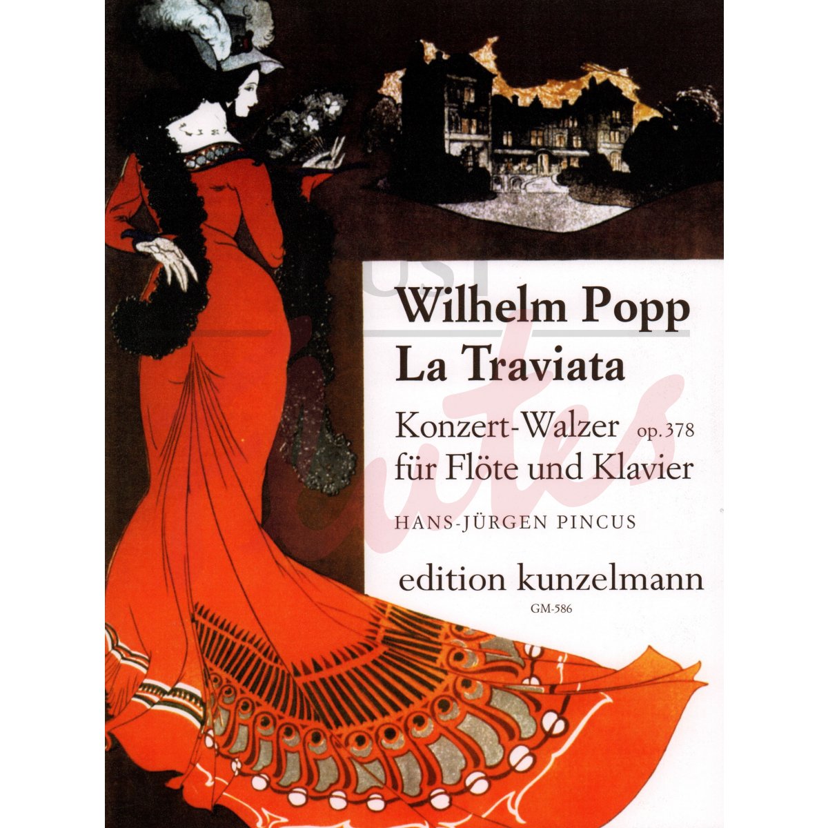 La Traviata Concert-Waltz for Flute and Piano