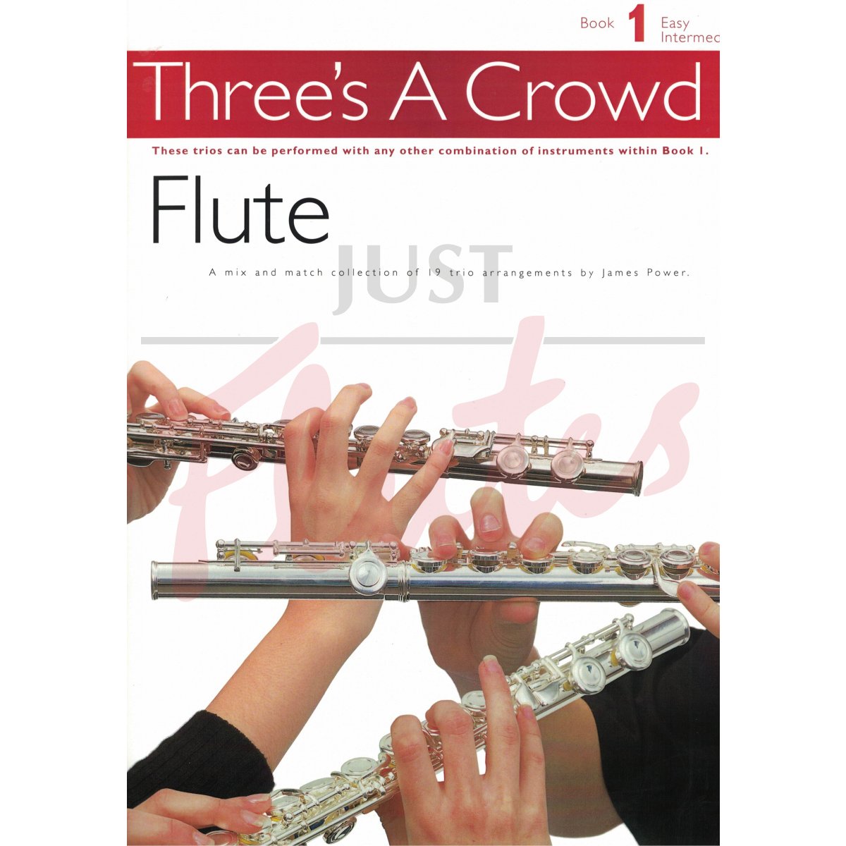 Three's a Crowd Book 1 for Three Flutes, Easy/Intermediate