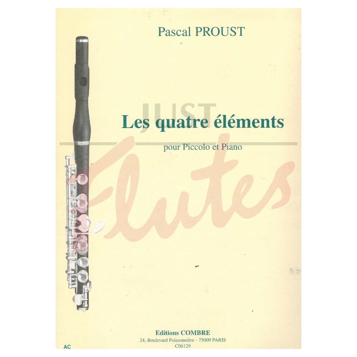 Les Quatre Elements for Piccolo and Piano