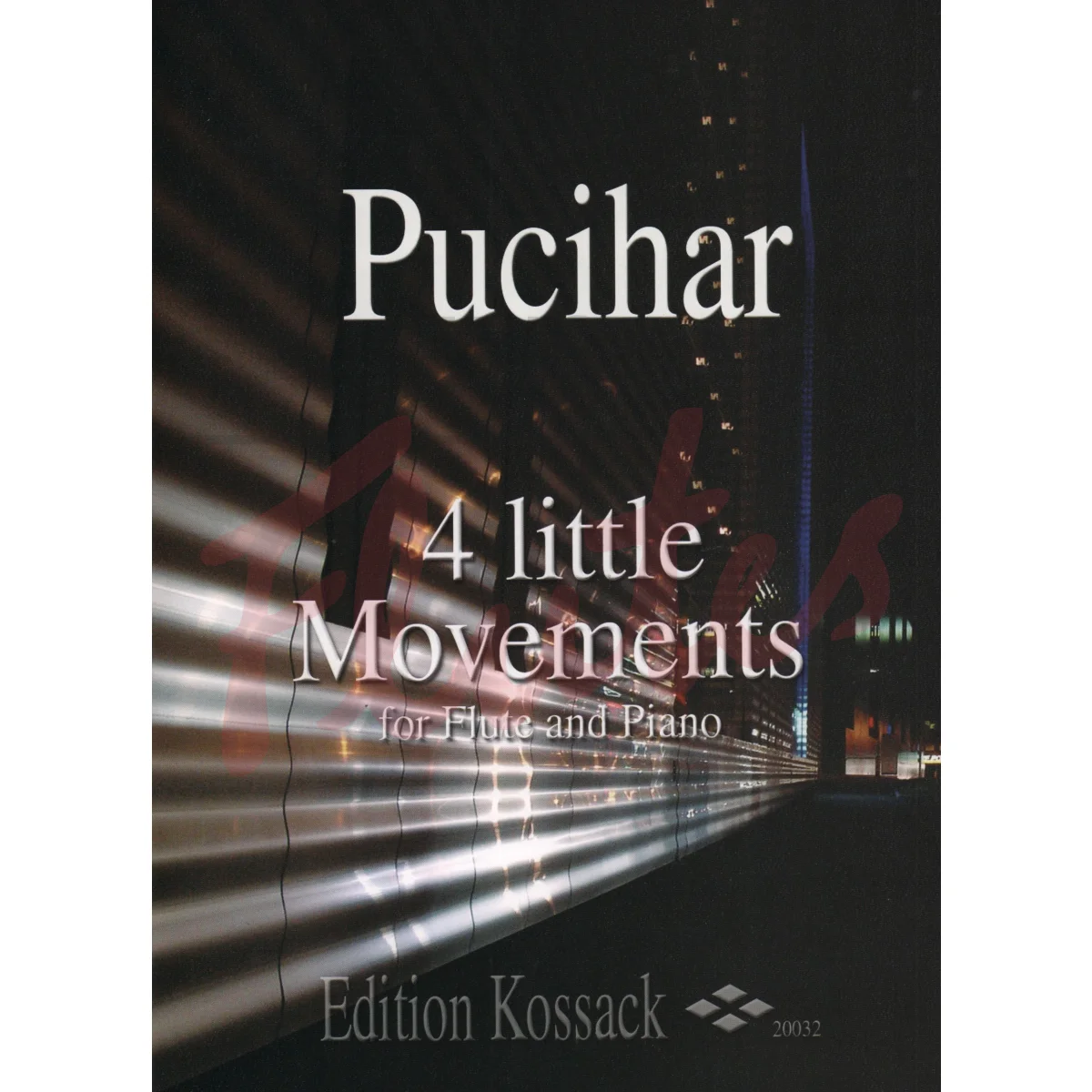 4 Little Movements for Flute and Piano