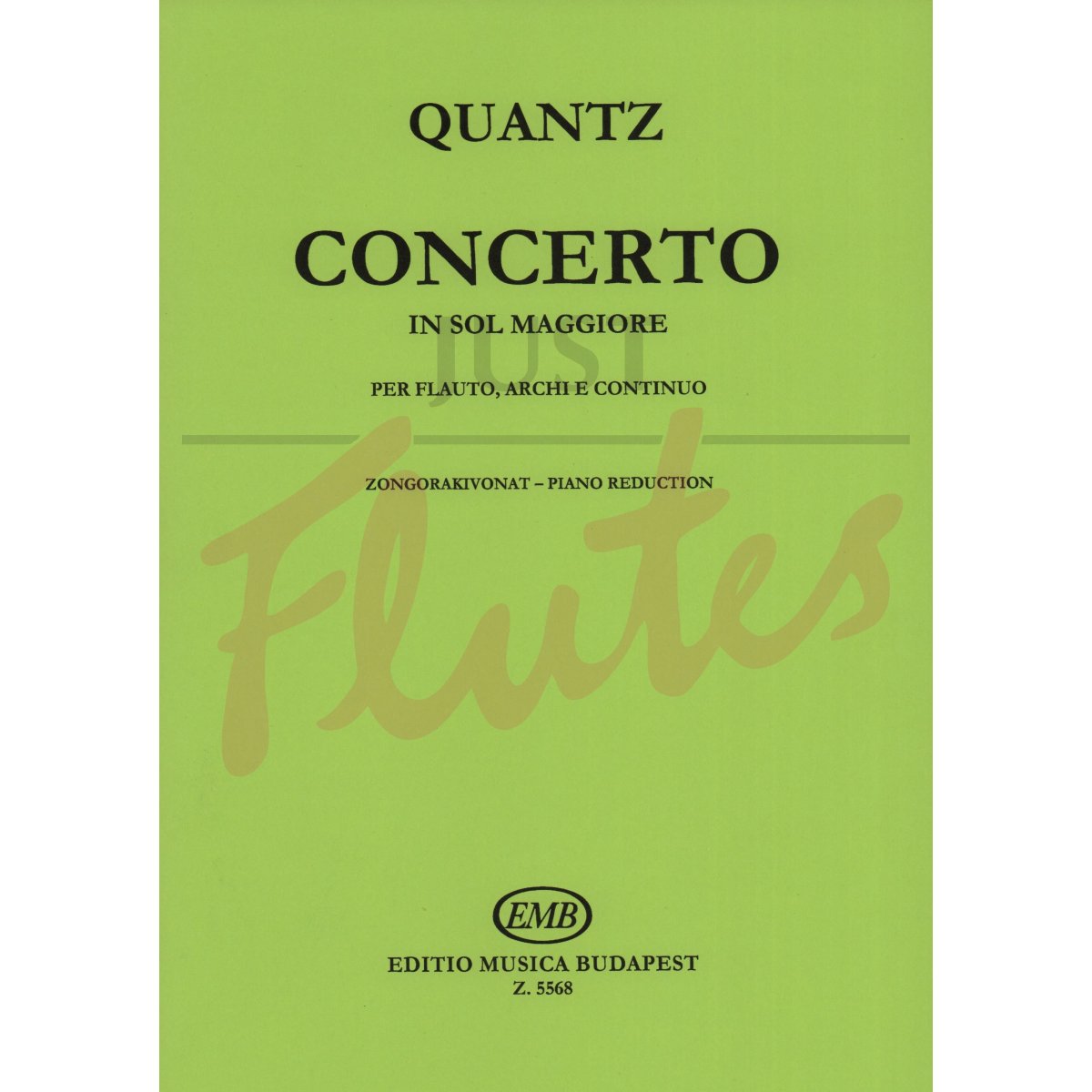 Concerto in G major for Flute and Piano