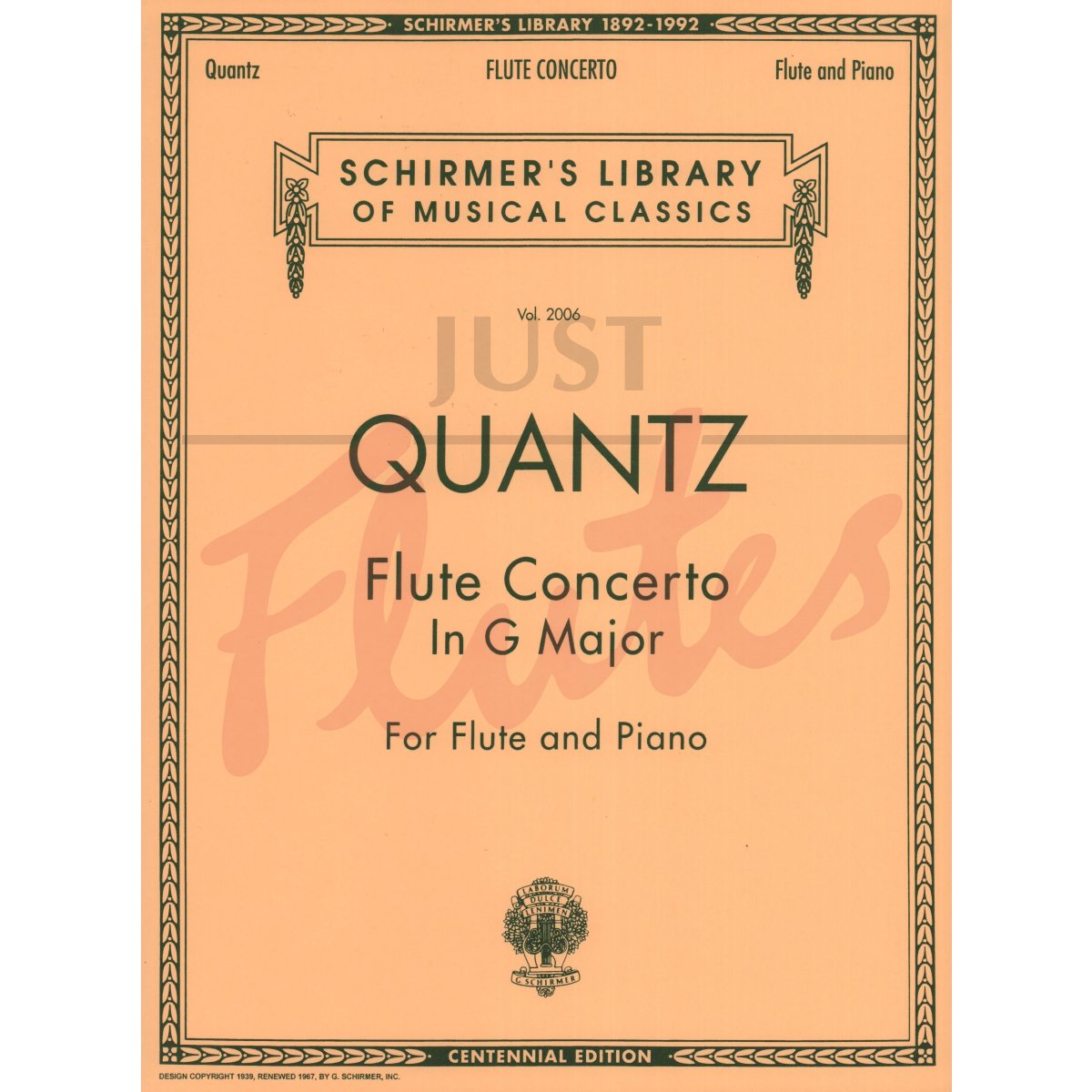 Concerto in G major for Flute and Piano