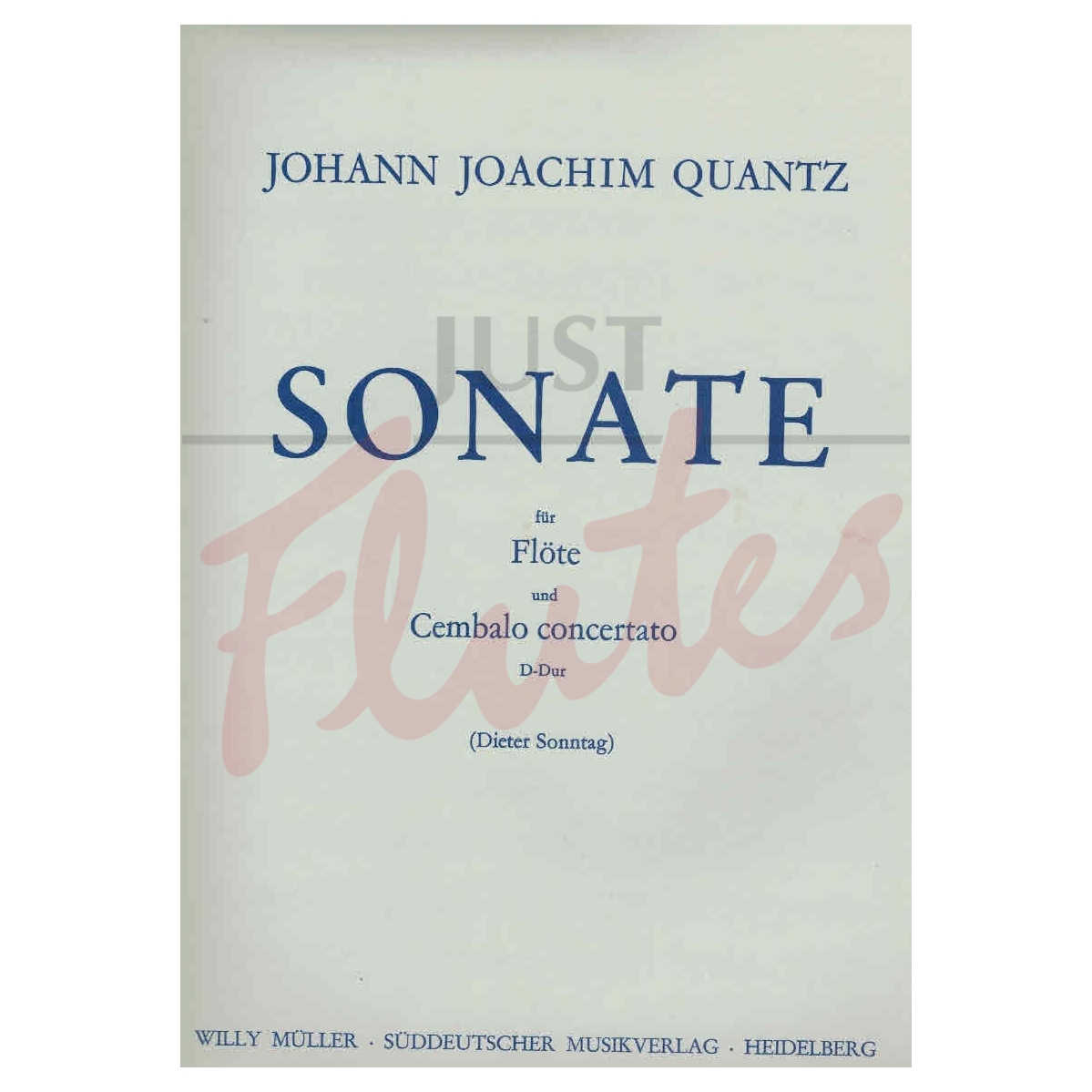 Sonata in D major for Flute and Basso Continuo