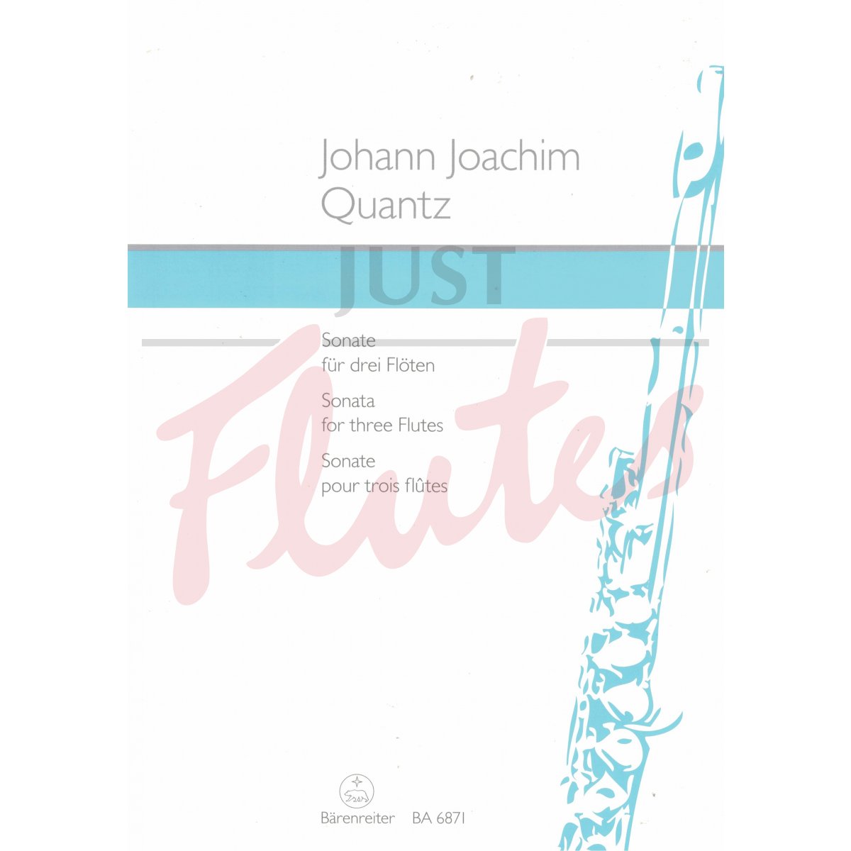 Sonata in D major for Three Flutes