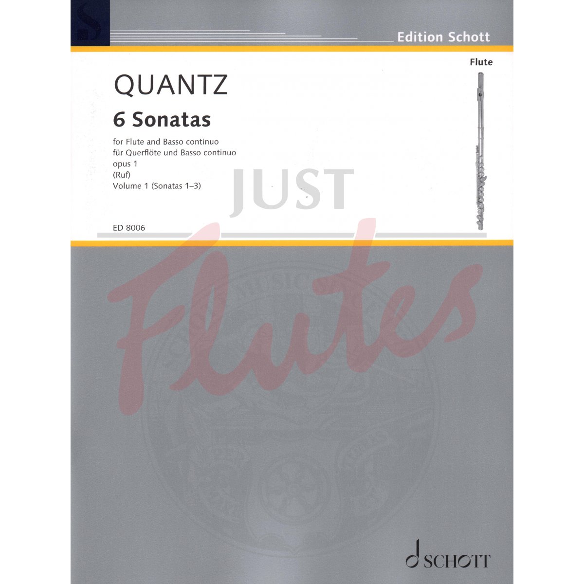 Six Sonatas for Flute and Basso Continuo