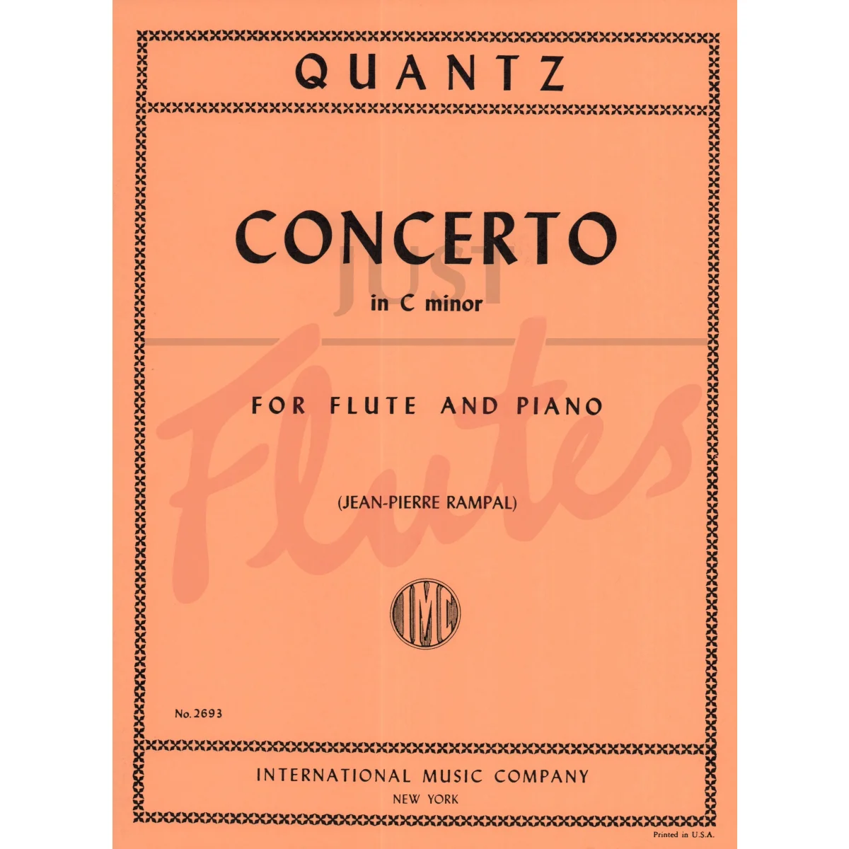 Concerto in C minor for Flute and Piano