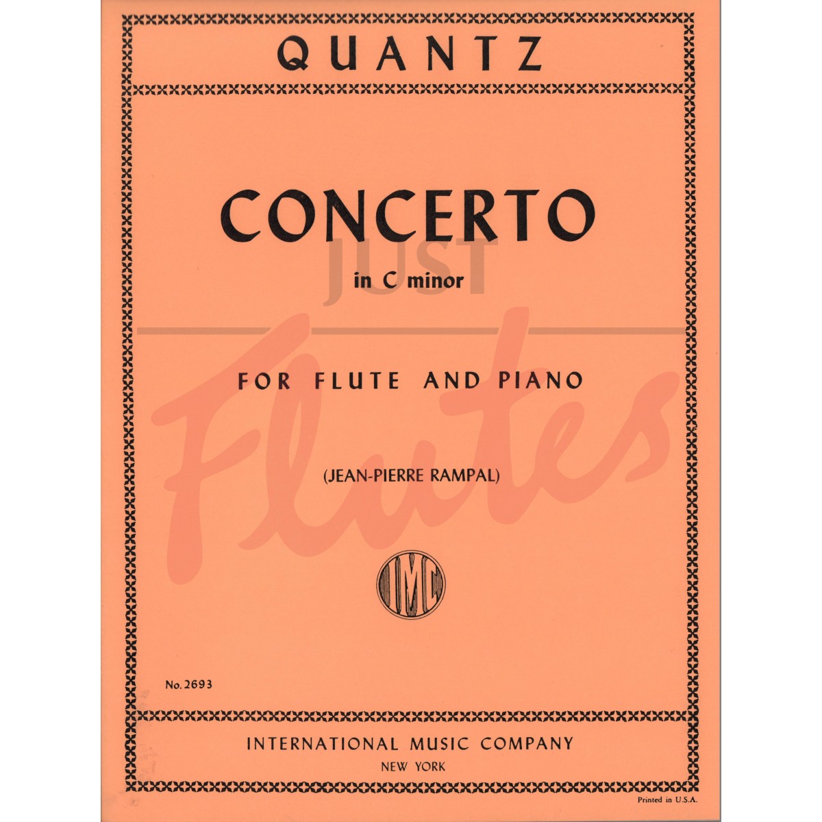 Johann Joachim Quantz Flute Concerto in C minor