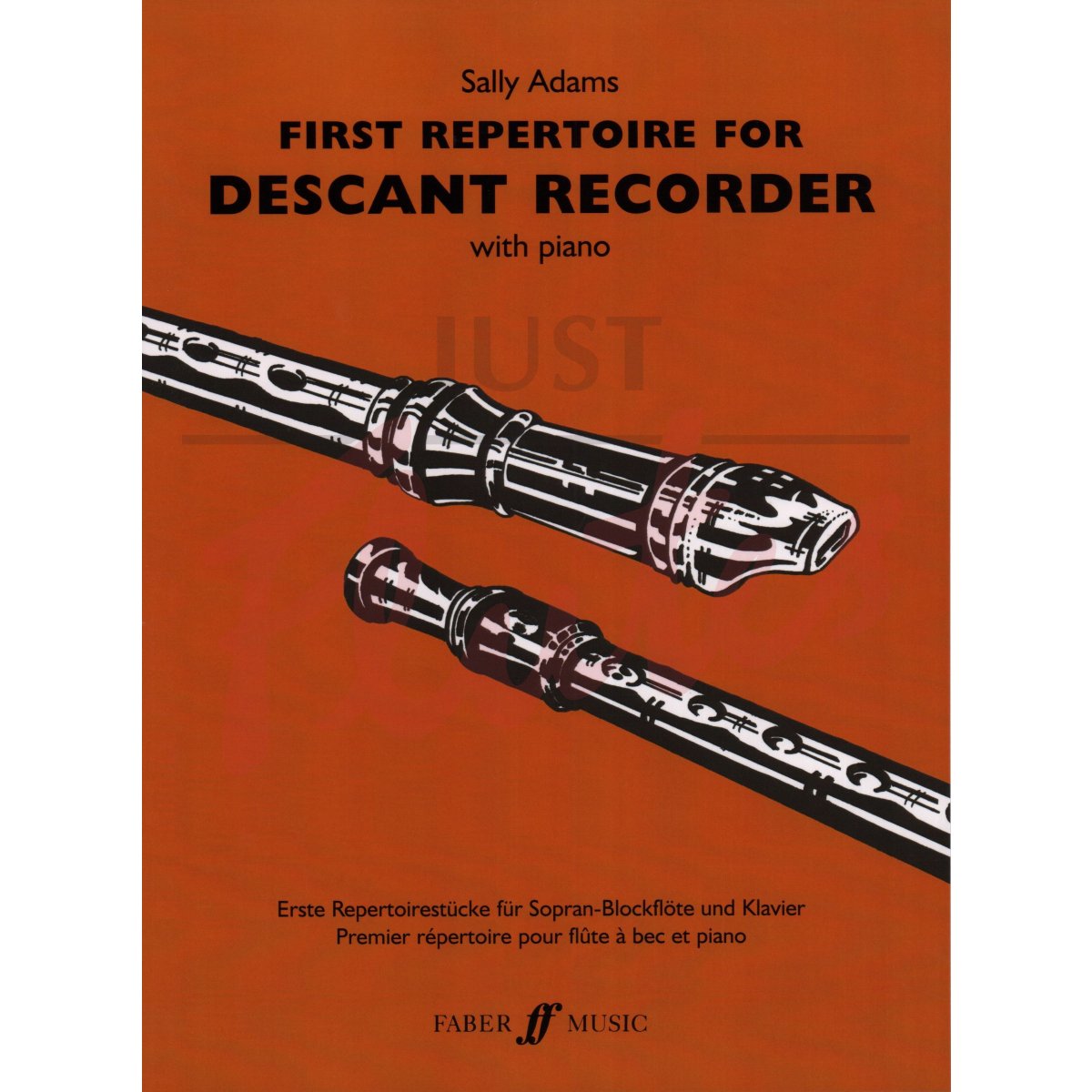First Repertoire For Descant Recorder with Piano