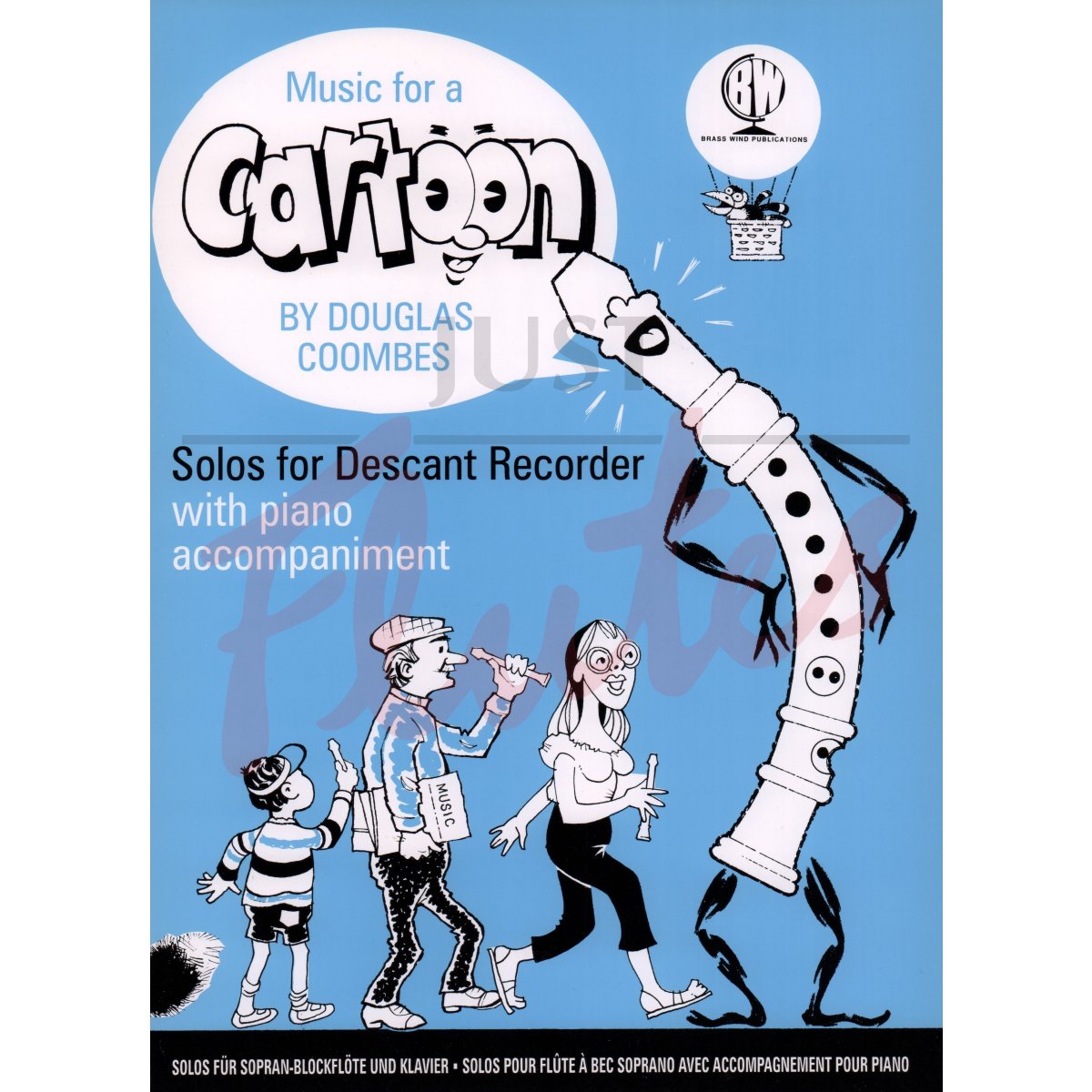 Music for a Cartoon for Descant Recorder and Piano