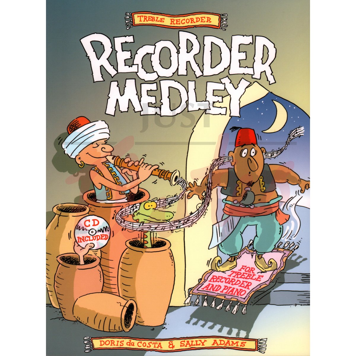 Recorder Medley for Treble Recorder and Piano