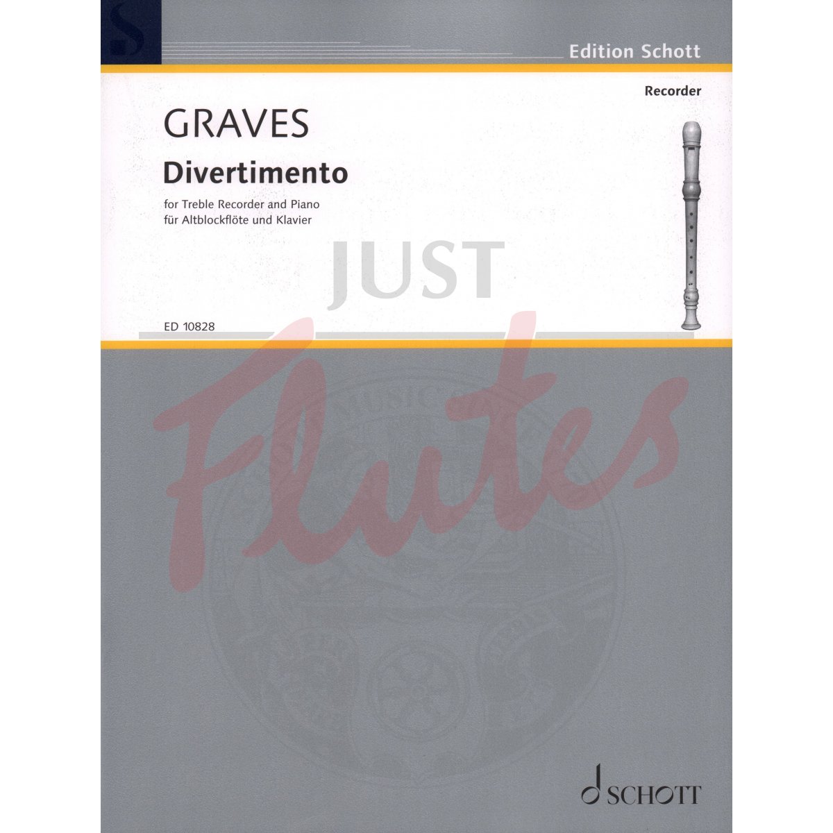 Divertimento for Treble Recorder and Piano