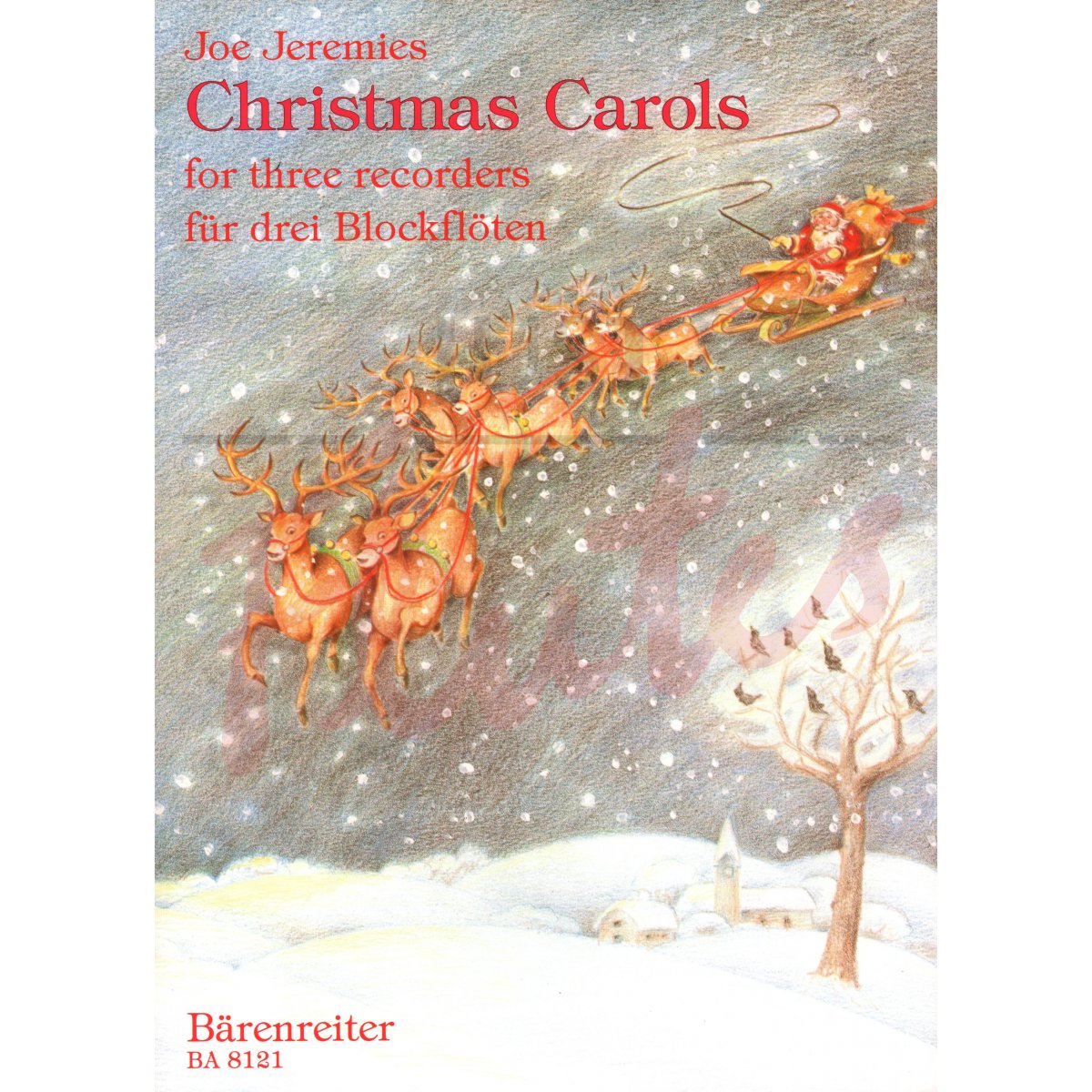 Christmas Carols for Three Recorders