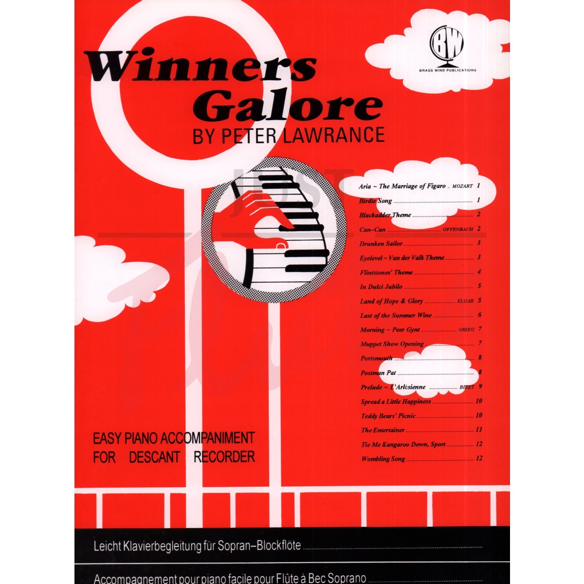Winners Galore for Descant Recorder [Piano Accompaniment Book]