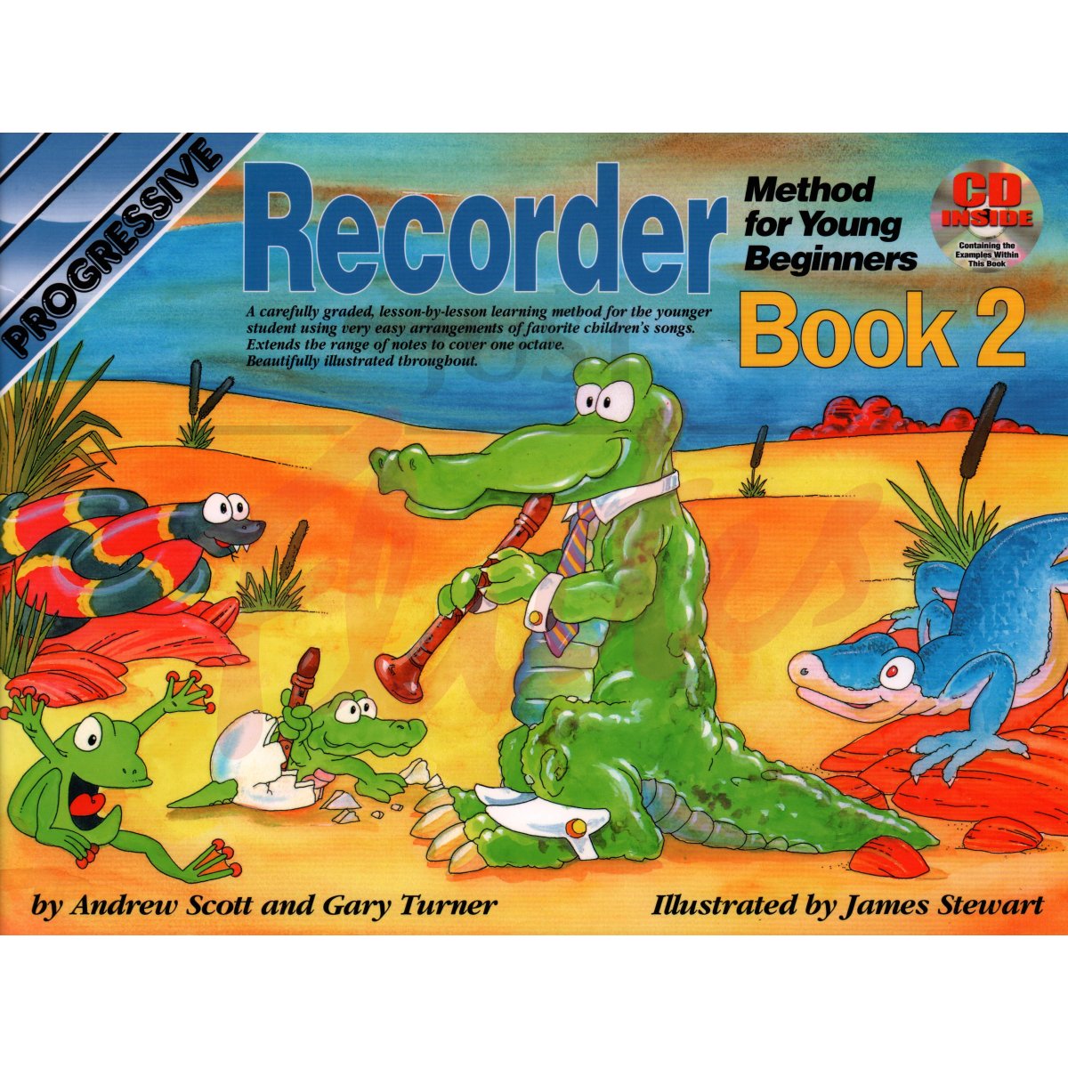 Progressive Recorder Method for Young Beginners Book 2
