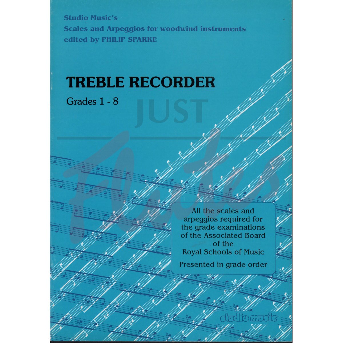 Scales and Arpeggios Grades 1-8 for Treble Recorder