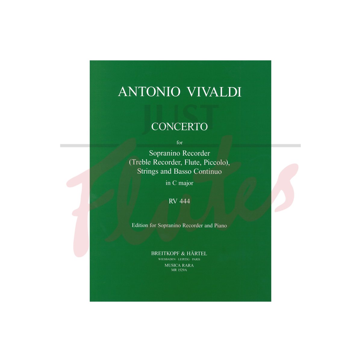 Concerto in C major for Sopranino Recorder and Piano (or Treble)