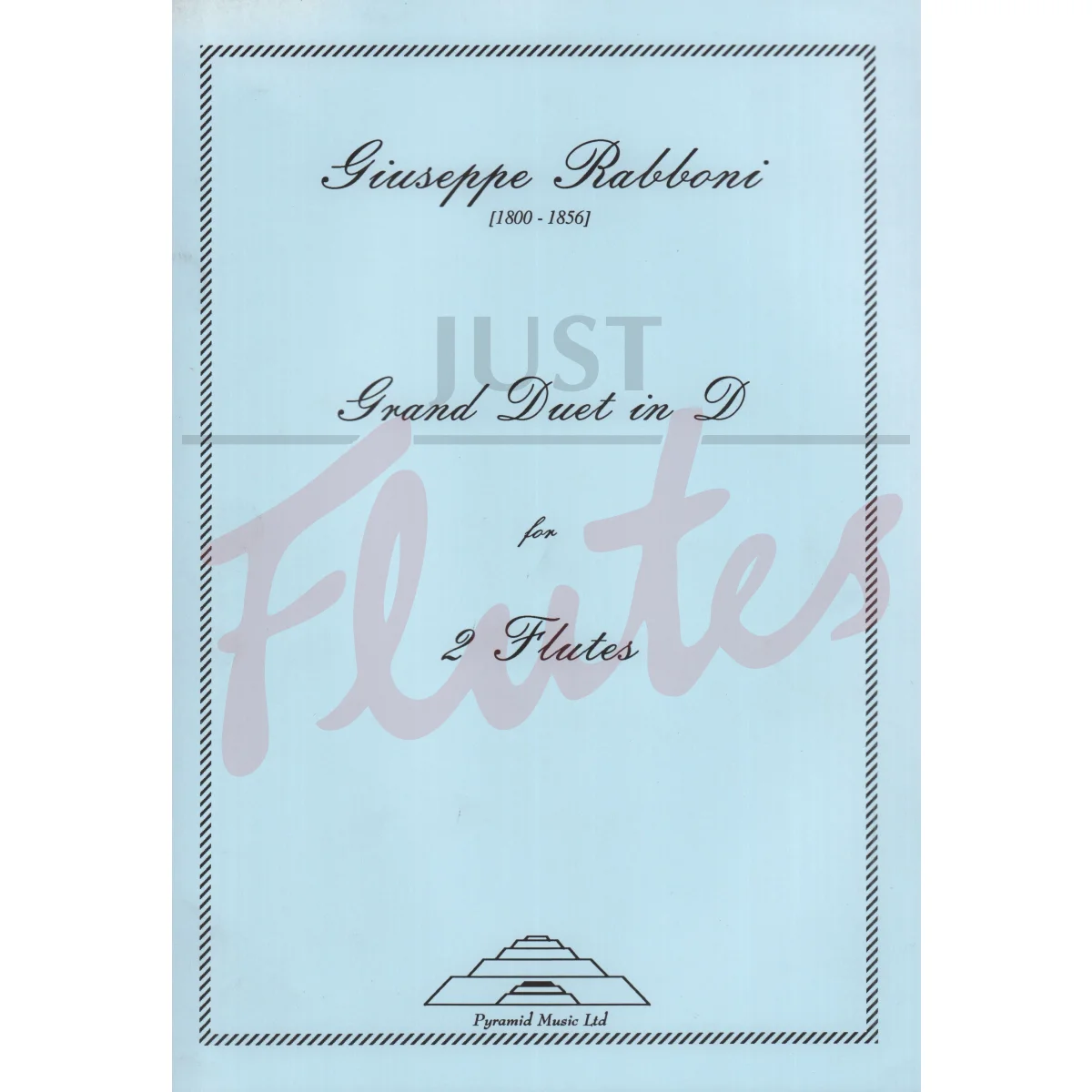 Grand Duet in D for Two Flutes
