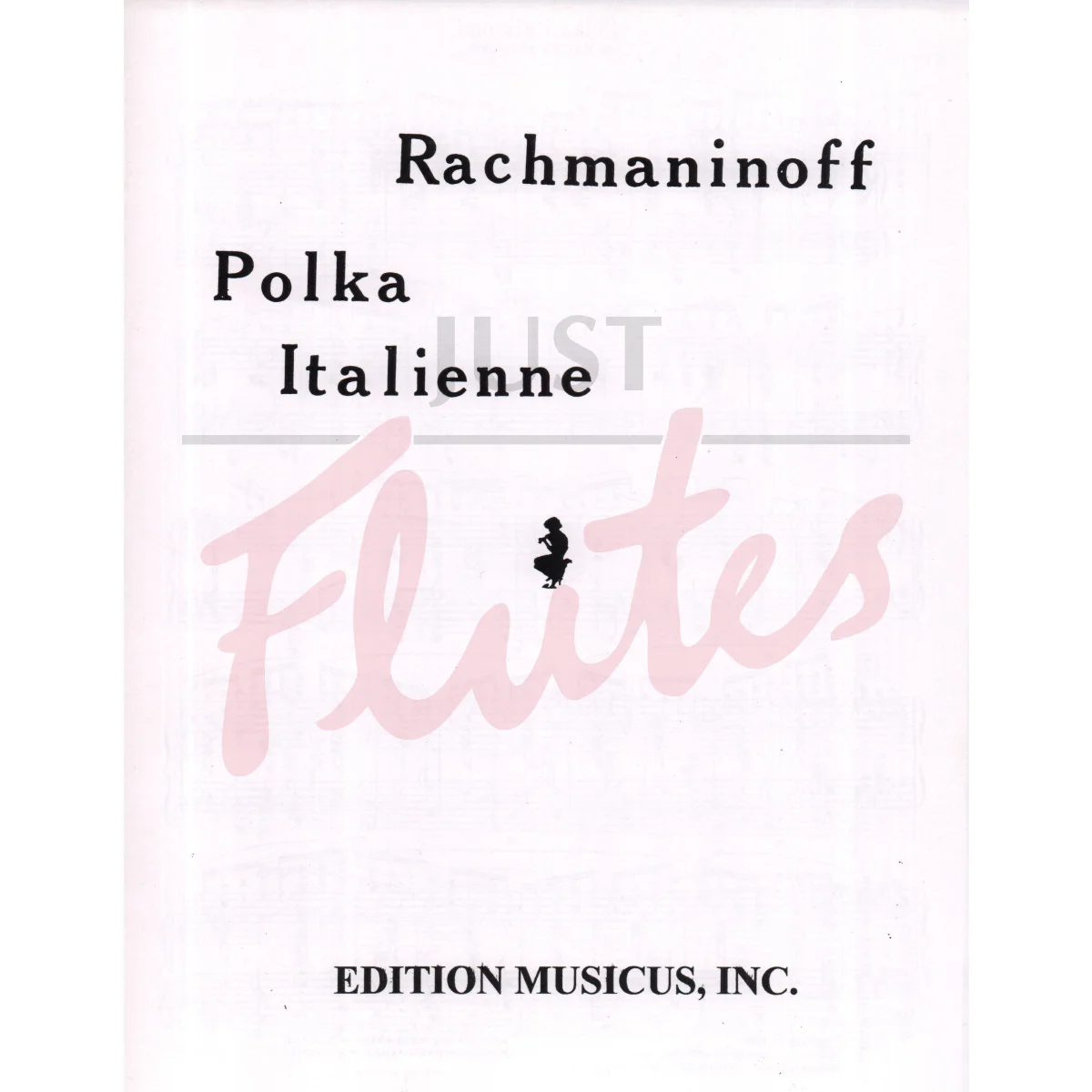 Polka Italienne for Flute and Piano