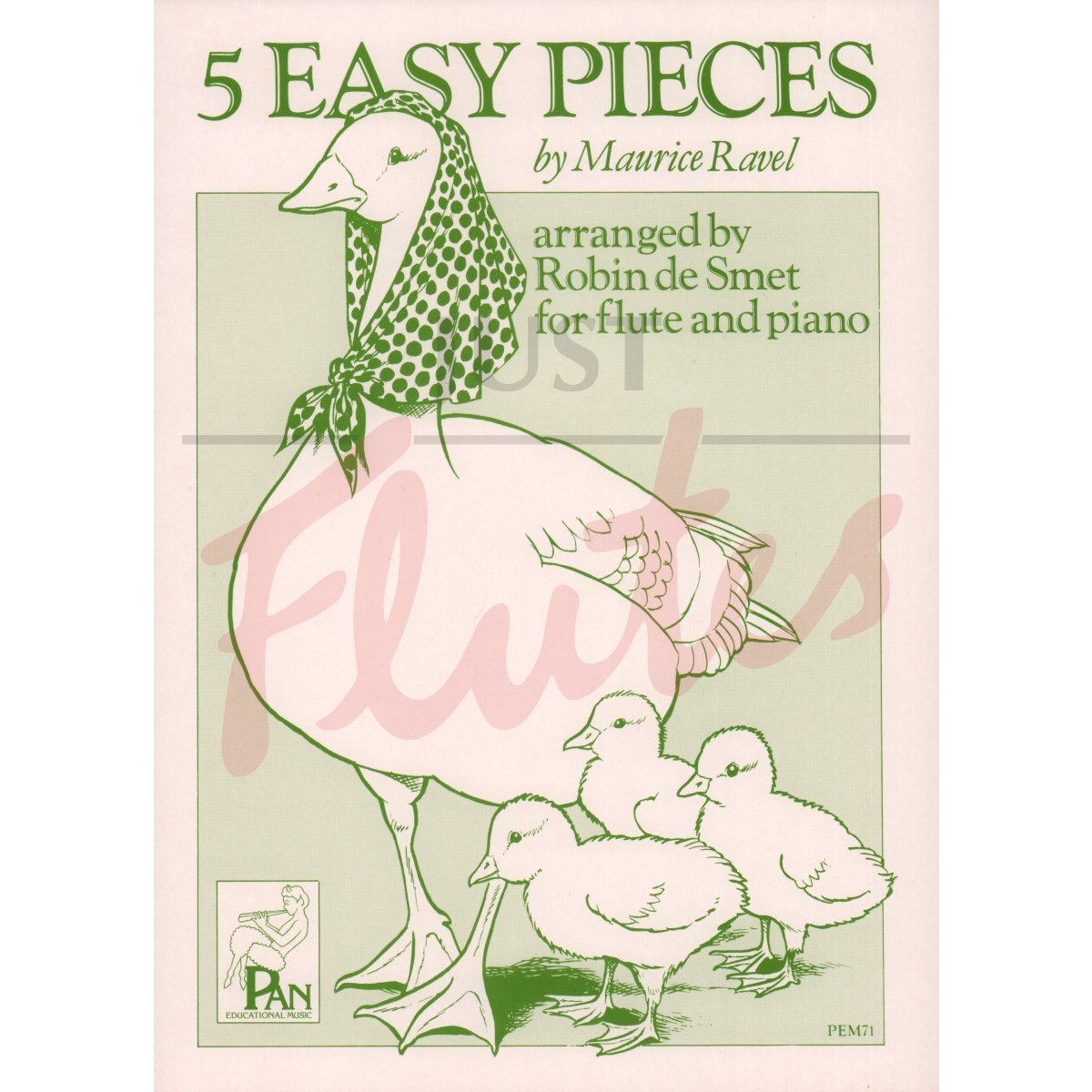 Five Easy Pieces for Flute and Piano