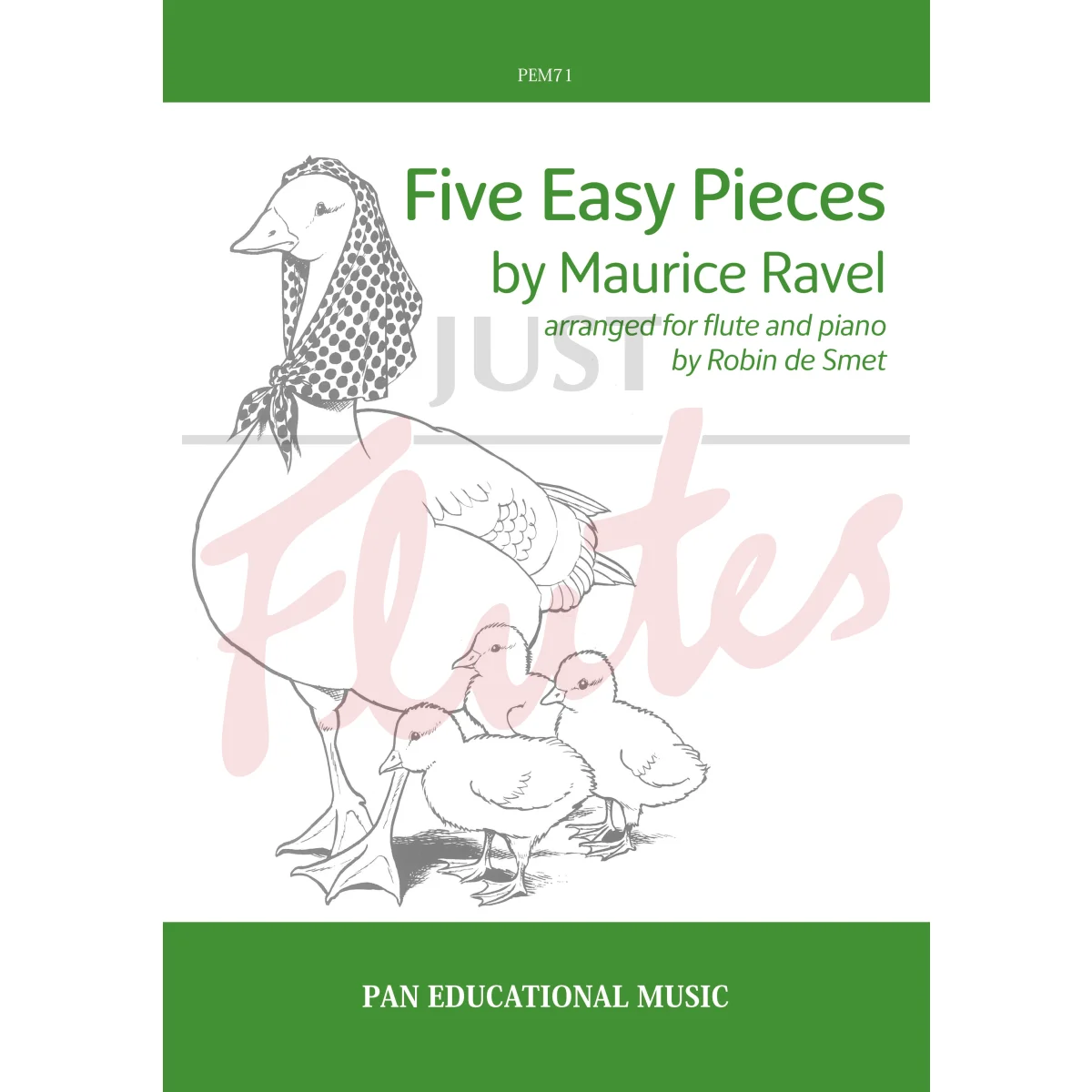 Five Easy Pieces for Flute and Piano