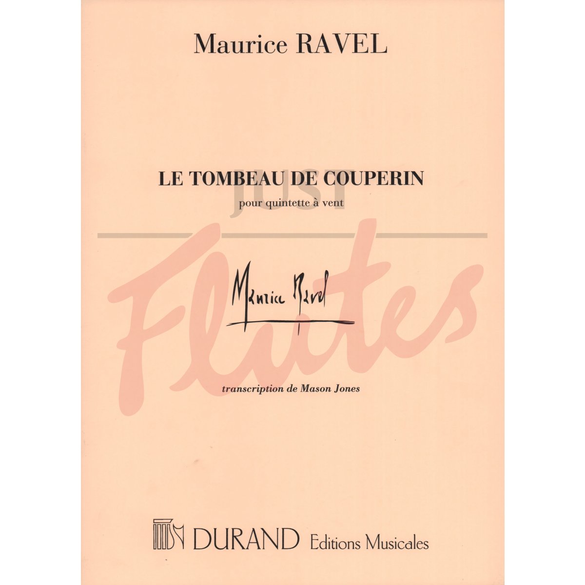 Le Tombeau de Couperin arranged for Wind Quintet