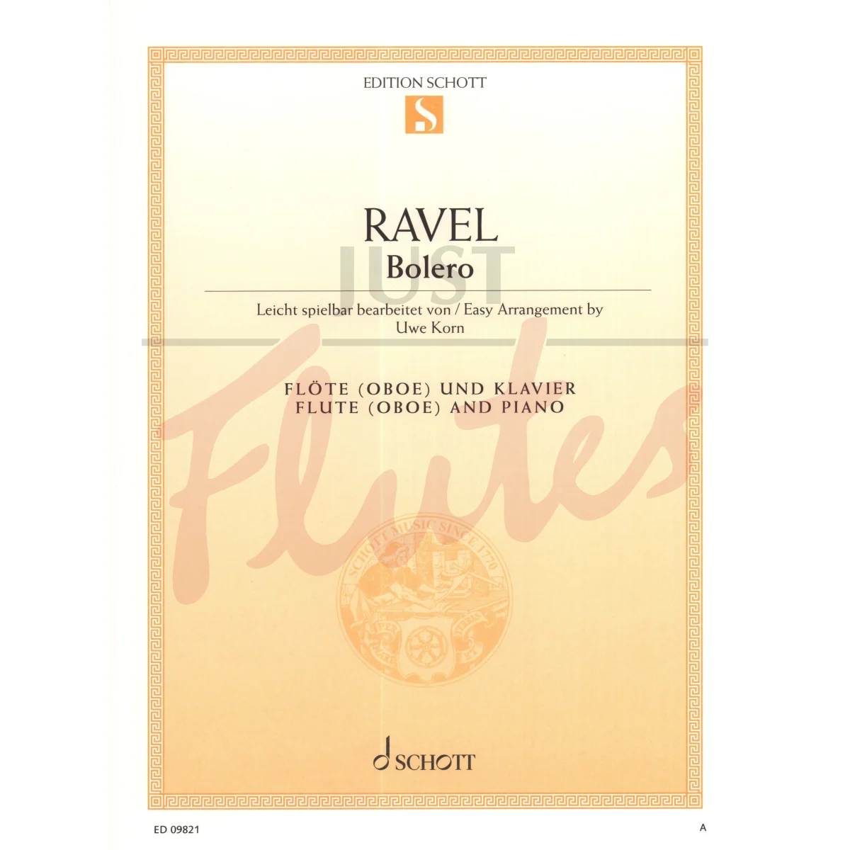 Bolero for Flute and Piano