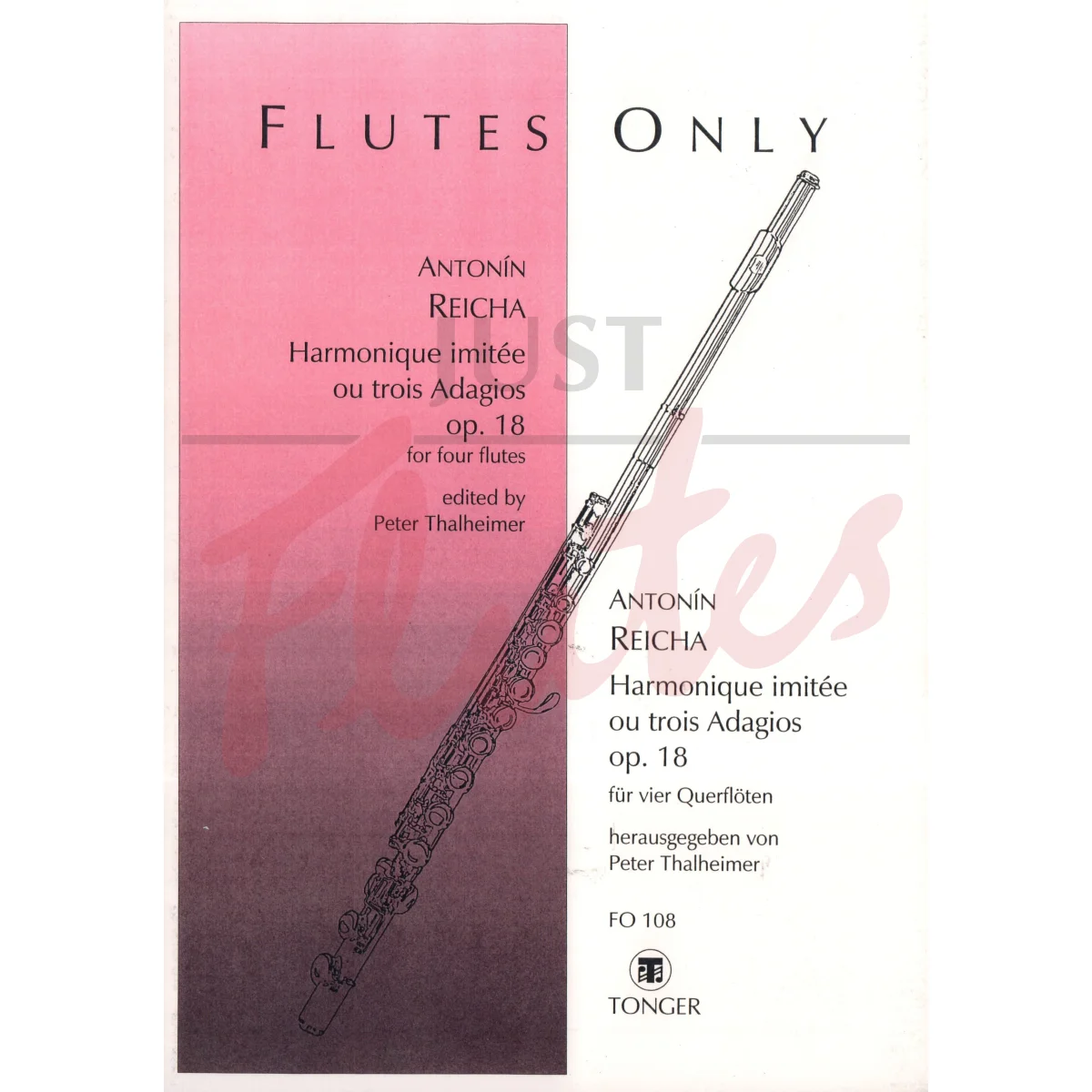 Harmonique Imitée ou trois Adagios for Four Flutes