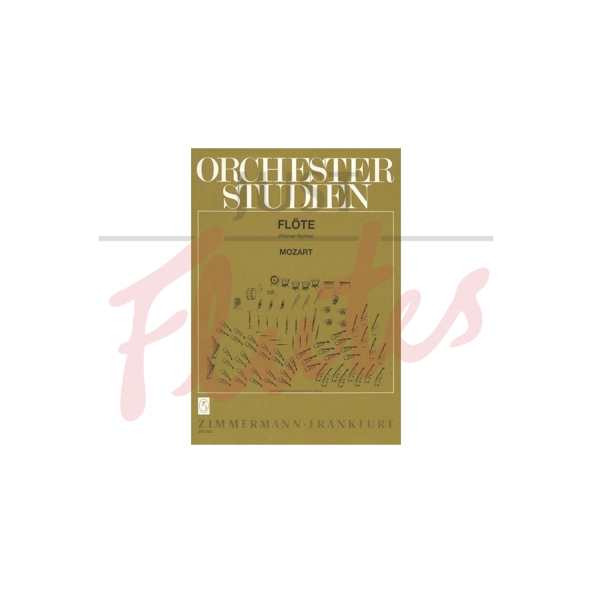 Orchestral Studies for Flute - Mozart