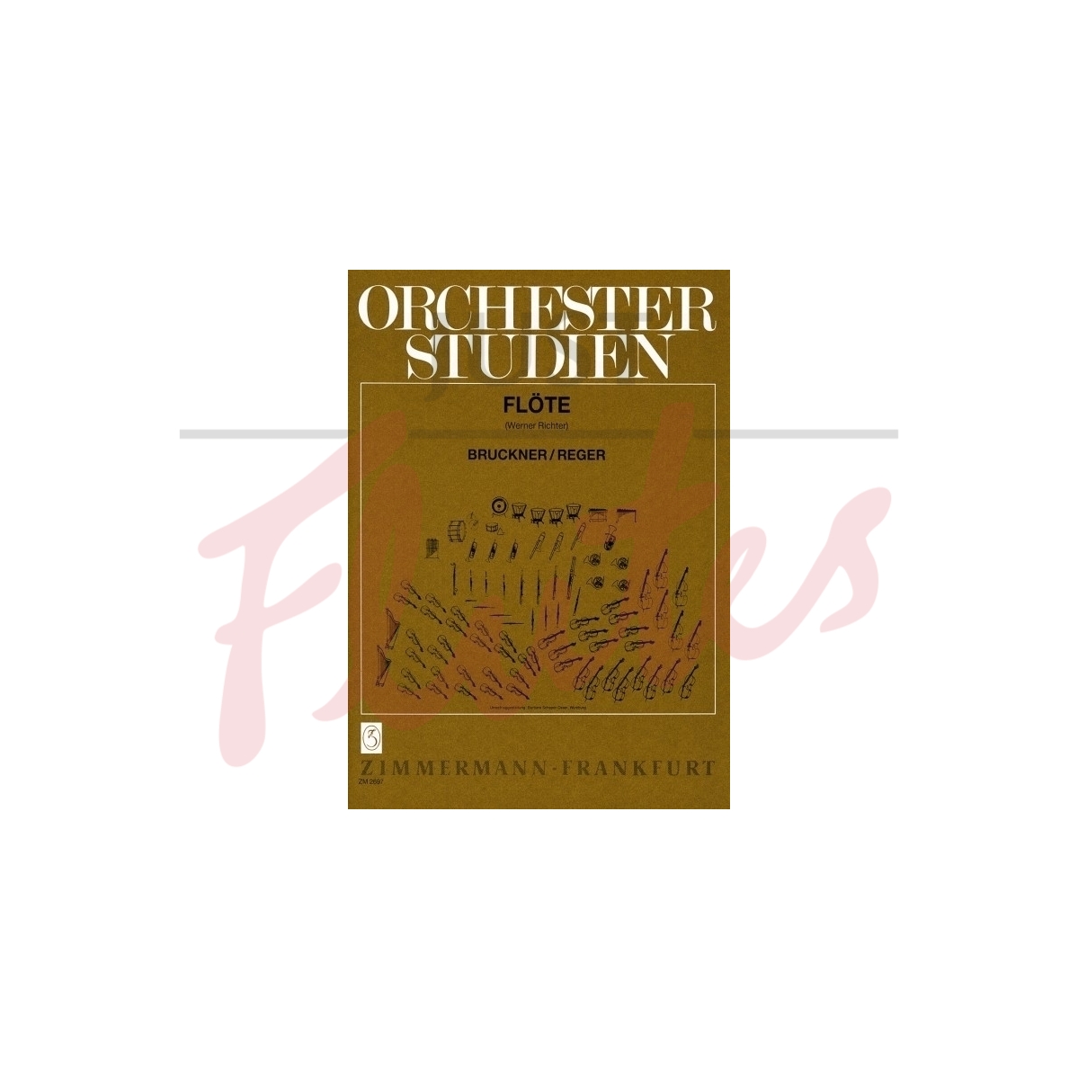 Orchestral Studies for Flute - Bruckner &amp; Reger