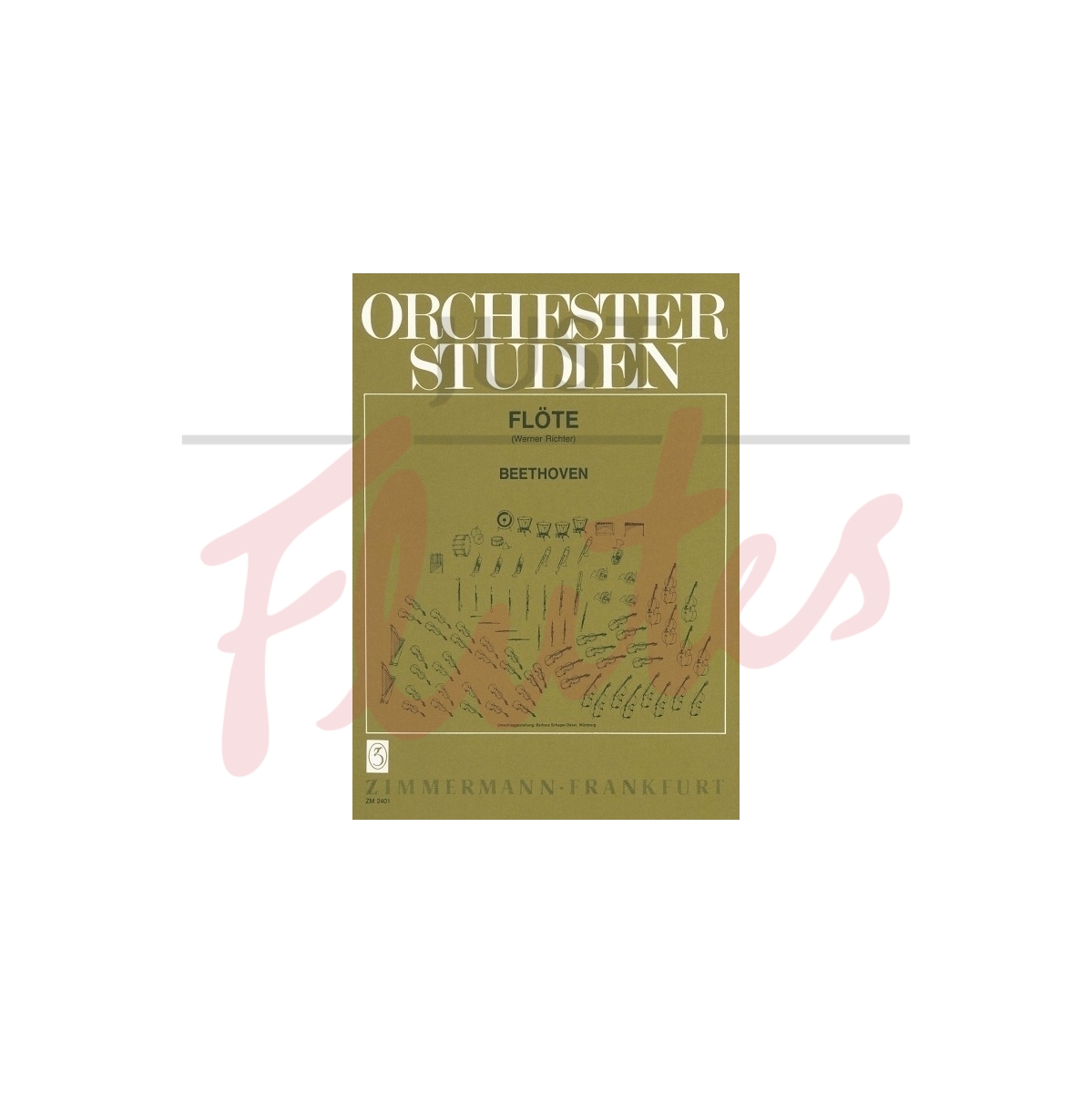 Orchestral Studies for Flute - Beethoven