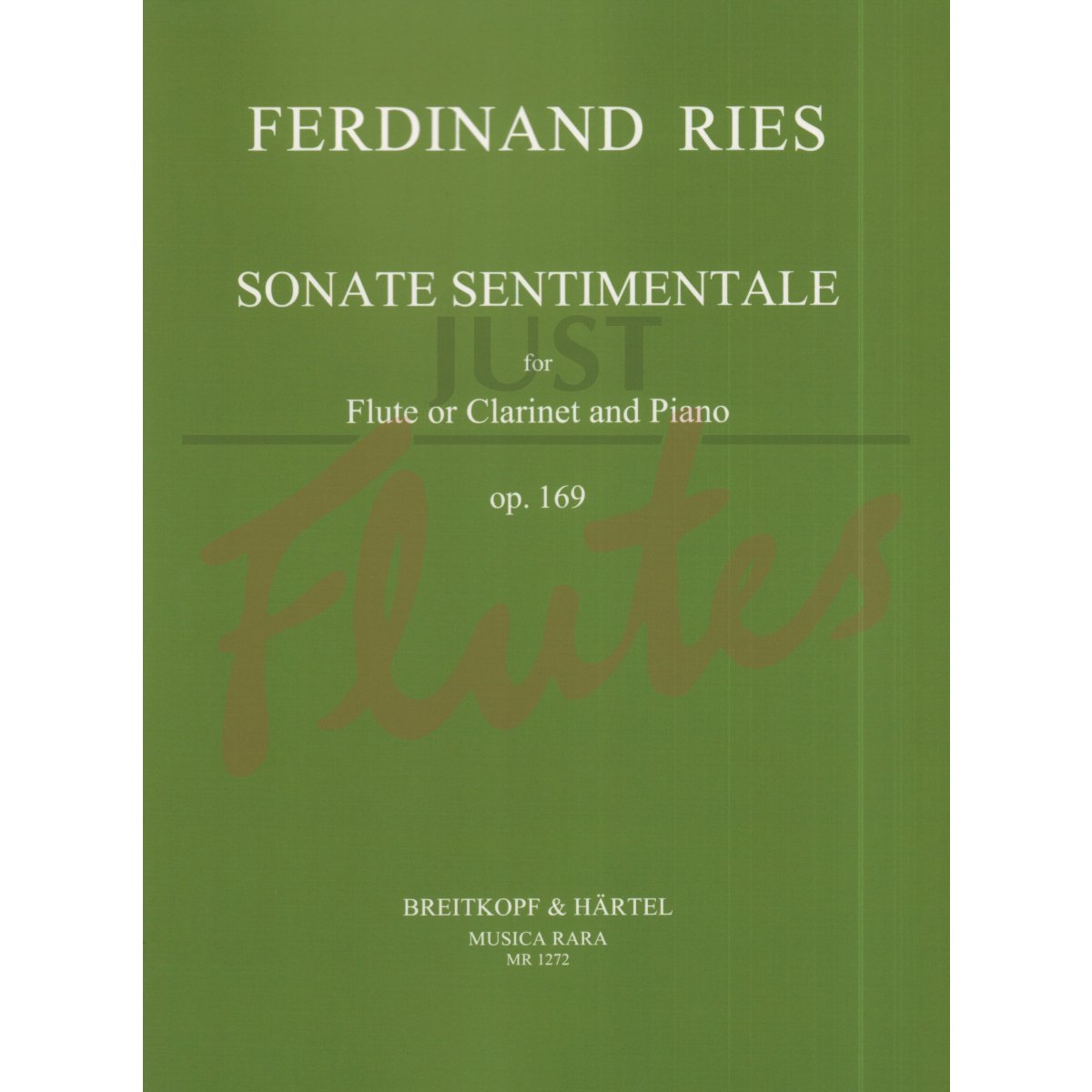 Sonata Sentimentale for Flute (or Clarinet) and Piano
