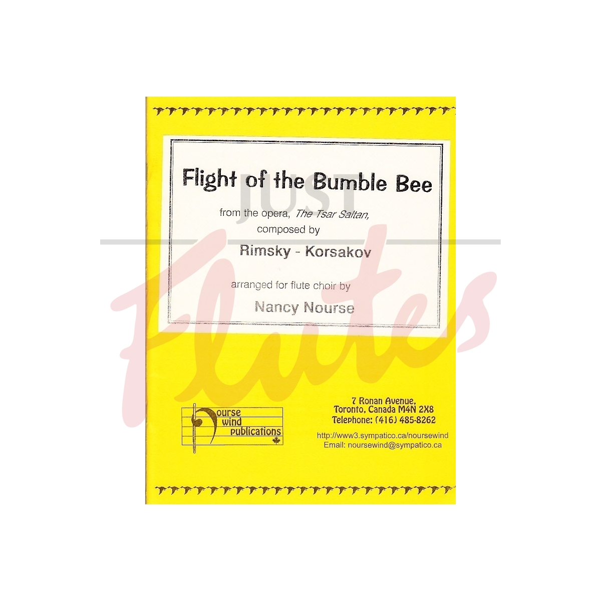 Flight of the Bumblebee [Flute Choir]