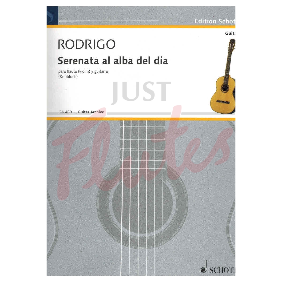 Serenata al Alba del Dia for Flute and Guitar