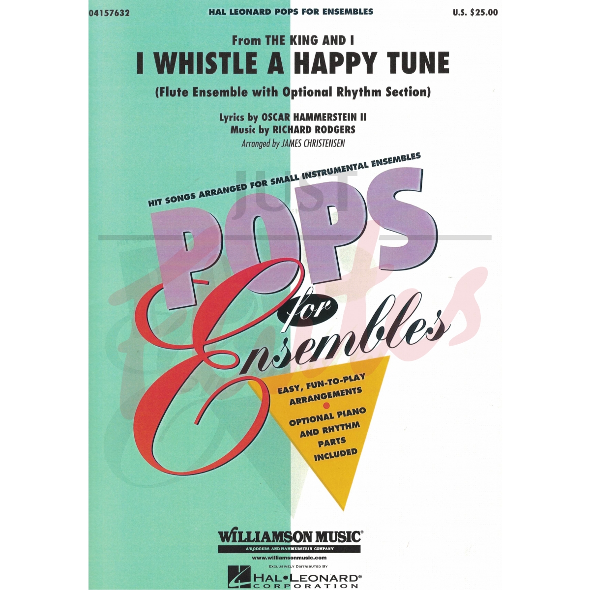 I Whistle a Happy Tune from 'The King and I' for Three Flutes and Piano