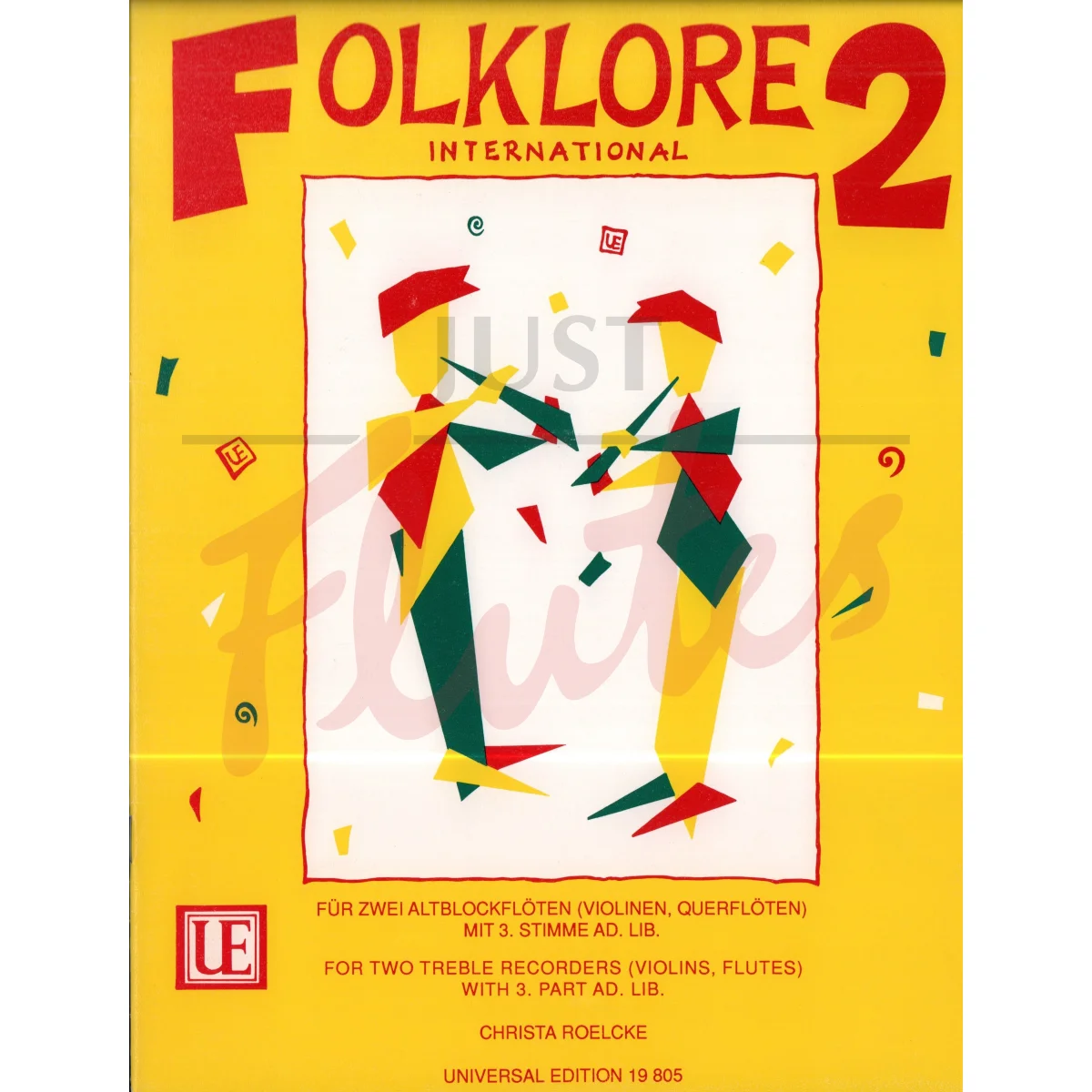 Folklore International Book 2 for Two Flutes