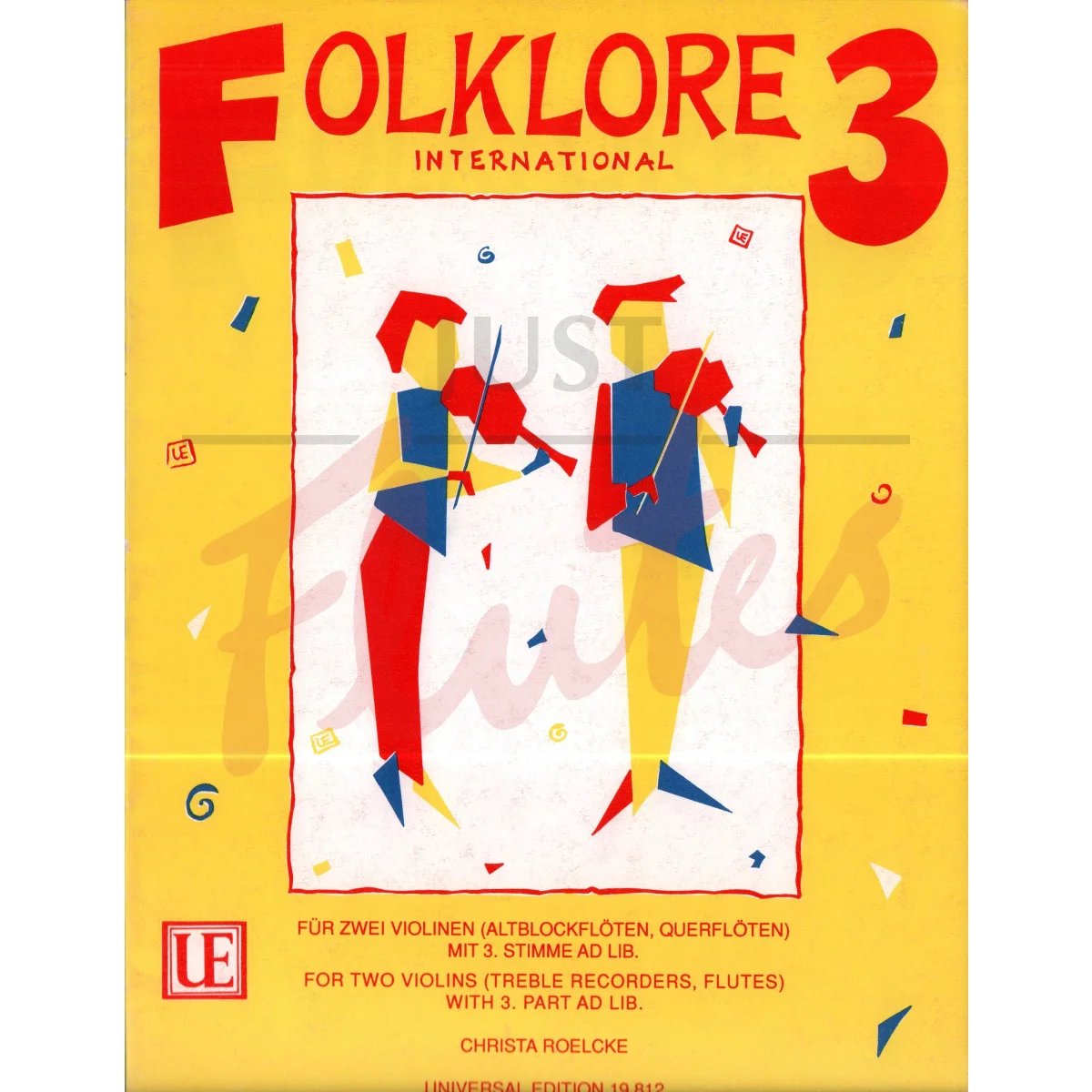Folklore International Book 3 for Two Flutes