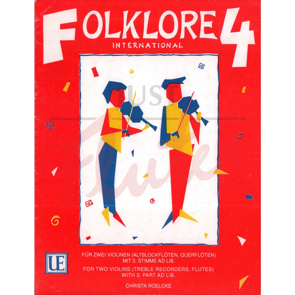 Folklore International Book 4 for Two Flutes