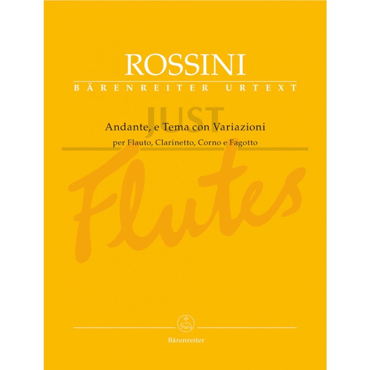 Andante and Theme and Variations for Flute, Clarinet, Horn and Bassoon