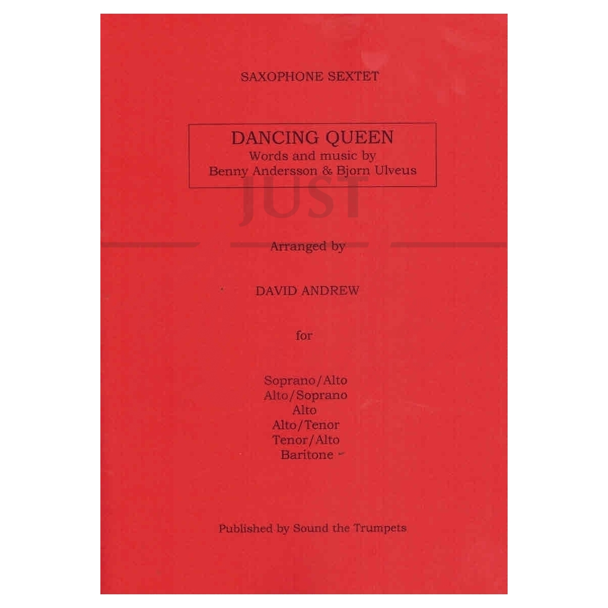 Dancing Queen [Saxophone Sextet]